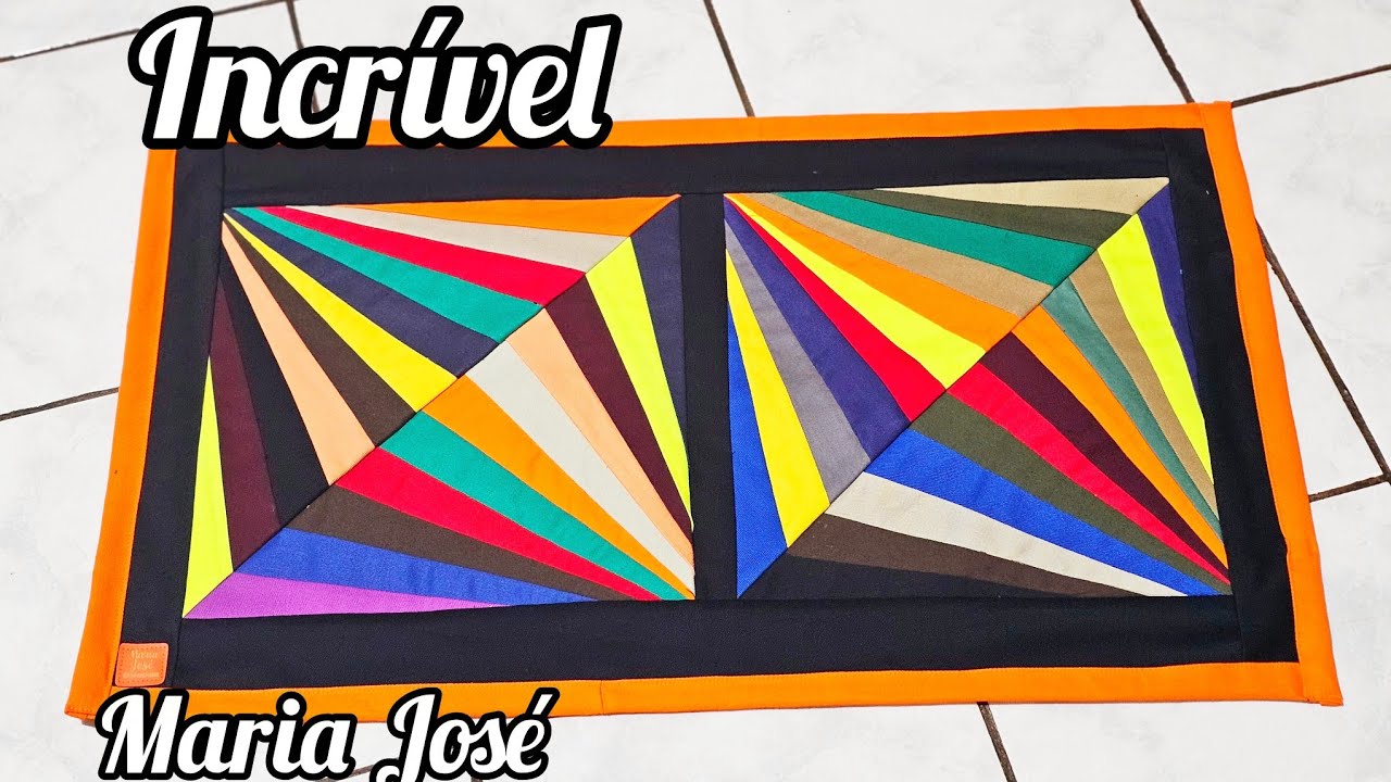 PATCHWORK FÁCIL E LINDO! TAPETE BALÕES 