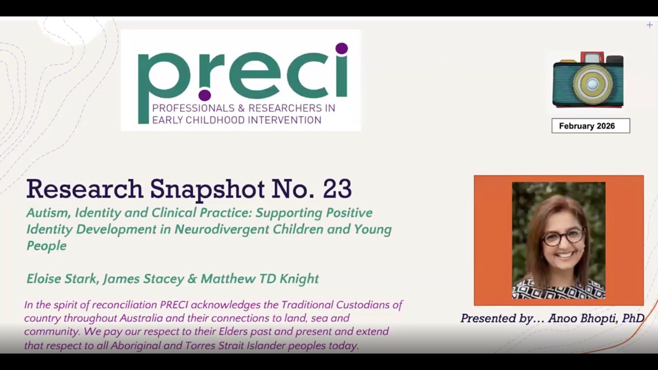 Autism, Identity and Clinical Practice: Supporting Positive Identity Development