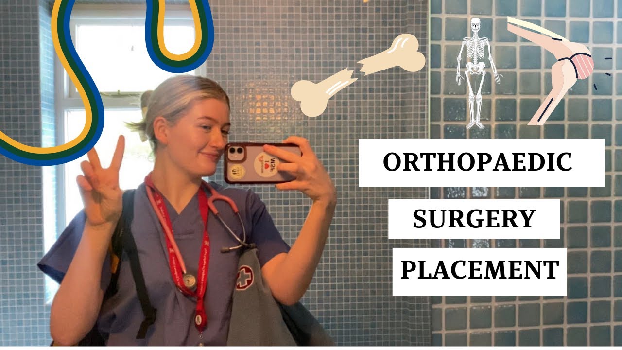A Day in Orthopaedic Surgery | Irish medical student vlog
