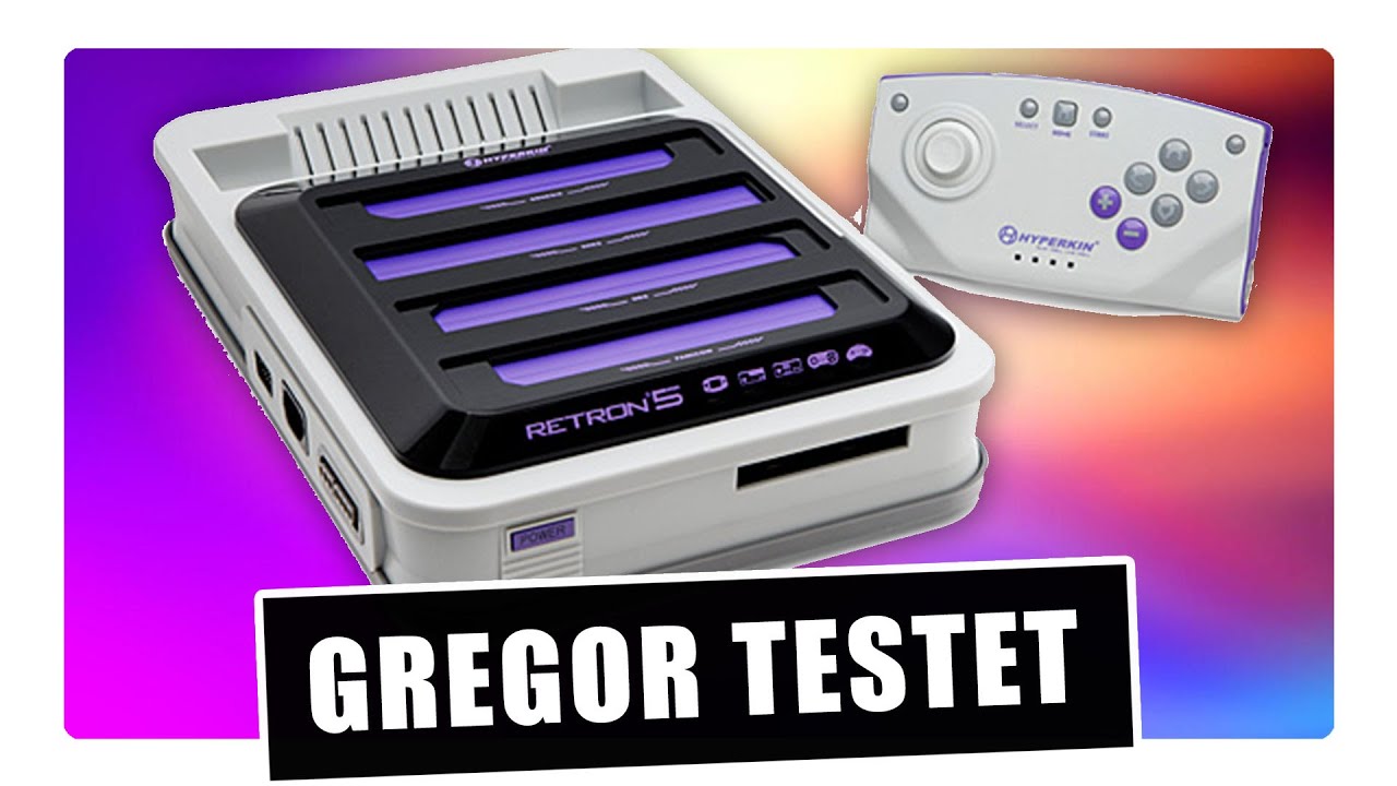 Gregor testet RETRON 5 / Multi-Konsolen-System (Review)