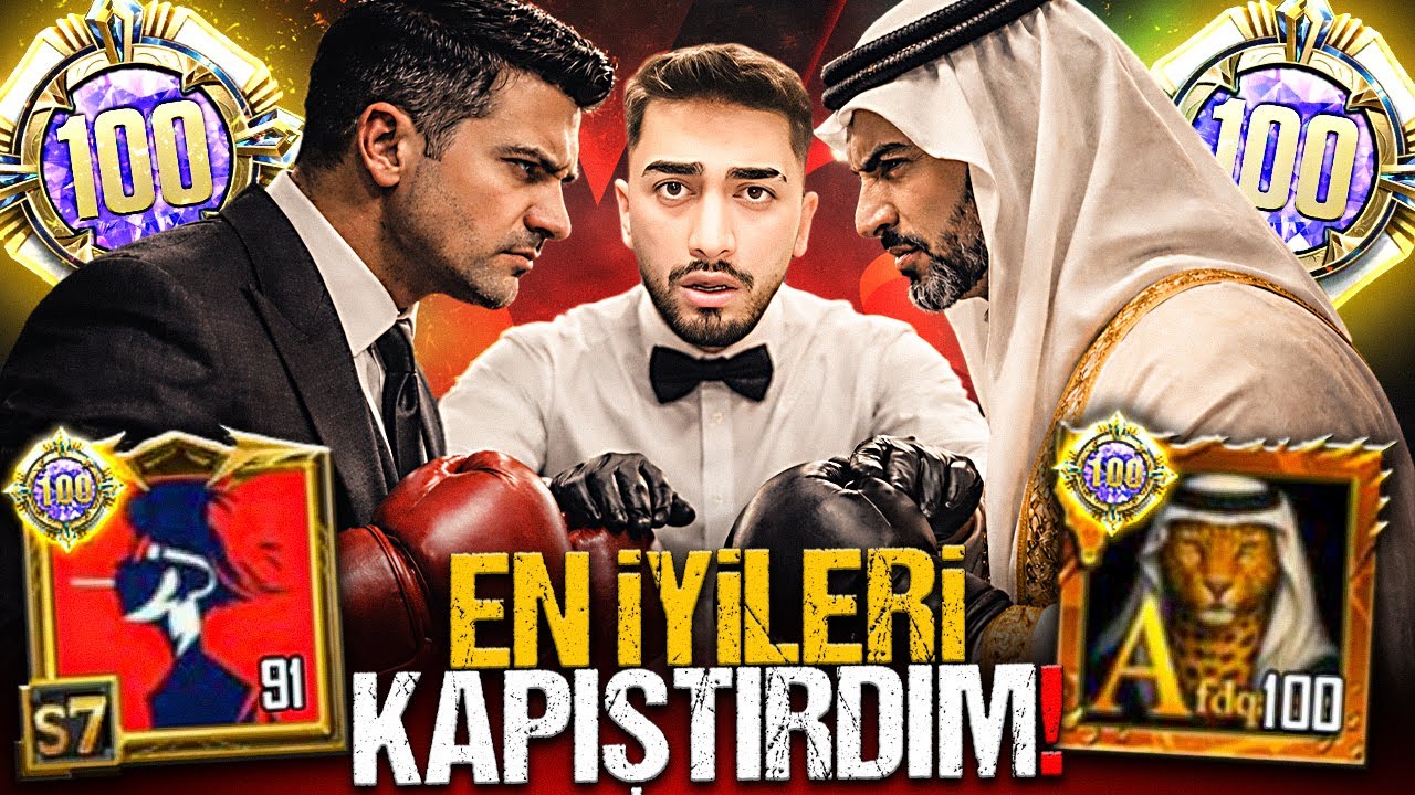 D&Uuml;NYA'NIN İLK 100 KOLEKSİYON HESAPLARINI KAPIŞTIRDIM! (HANGİSİ KAZANDI?) | PUBG Mobile