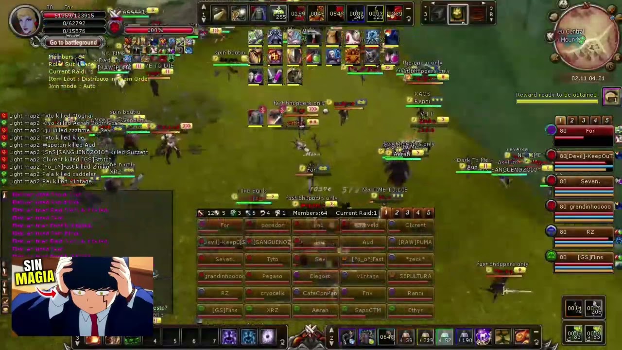 Muchas kills brr2 - Shaiya Nox