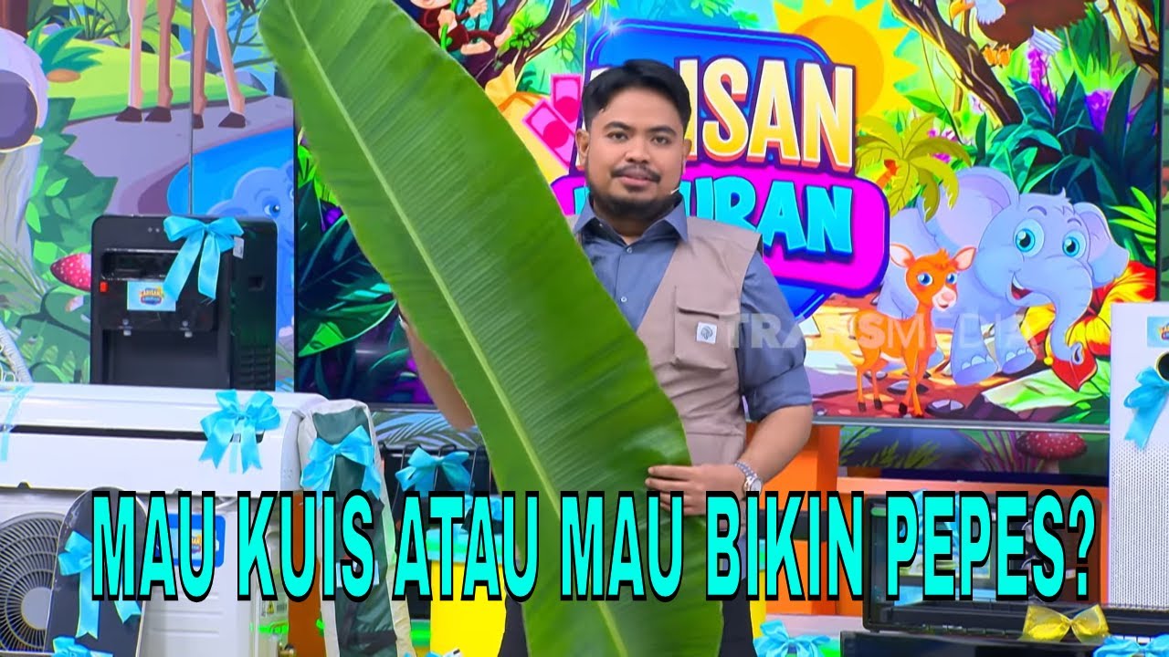 Rigen Mau Bacain Soal Atau Bikin Pepes, Kok Pakai Daun Pisang? | ARISAN LIBURAN (03/07/25) Part 1