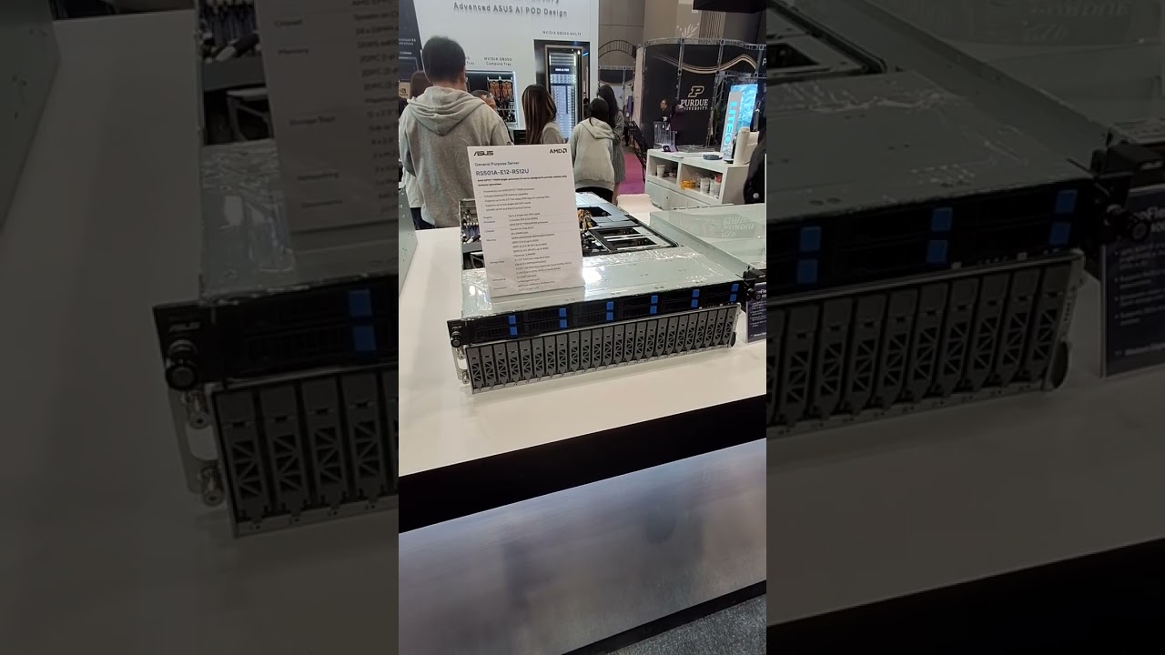 ASUS Datacenter Hardware overview from SC25