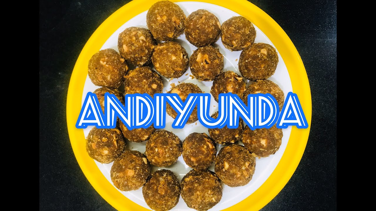 Andi Unda | Cashew Rice Balls | Kerala Special Snack