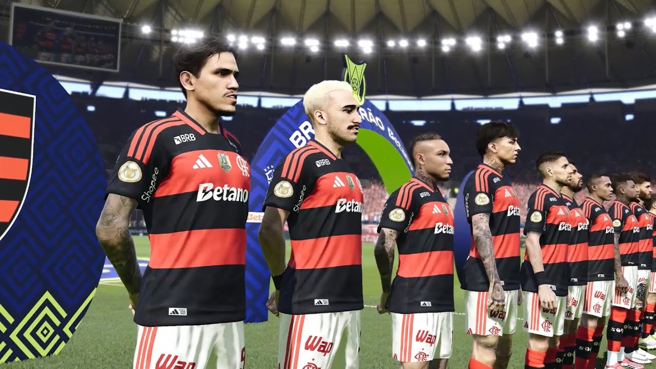 PES2021 Super Realismo - Campeonato Brasileiro 2026 - Flamengo VS Cruzeiro - Gerson Traidor!!