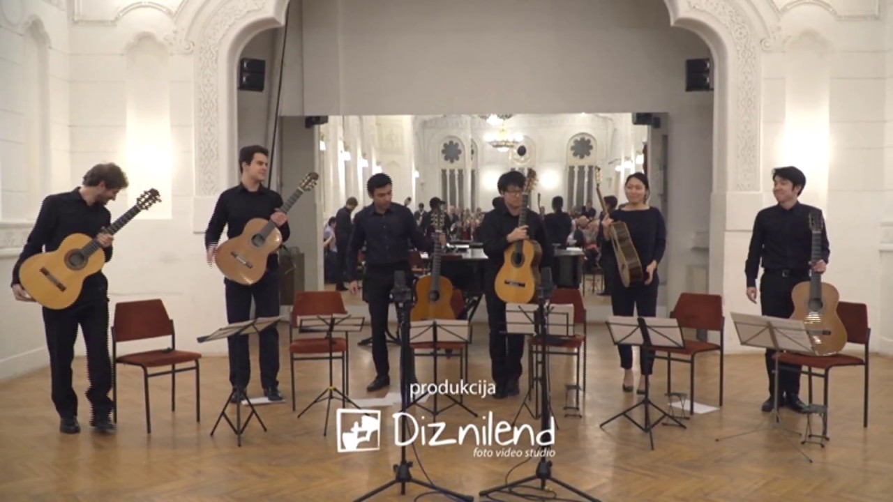 Brasileira / from Scaramouche (Darius Milhaud) played by Vienna Guitar Sextet