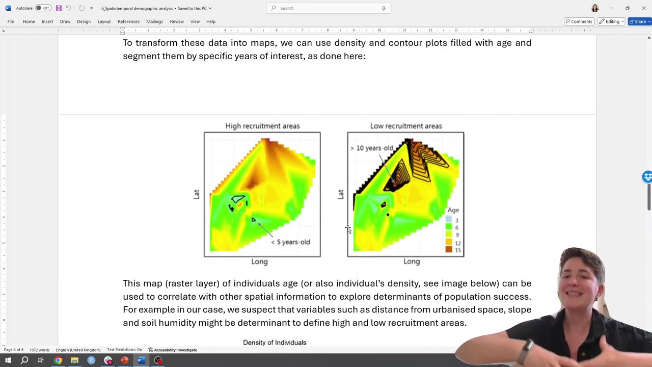 #6 Spatiotemporal demographic analysis