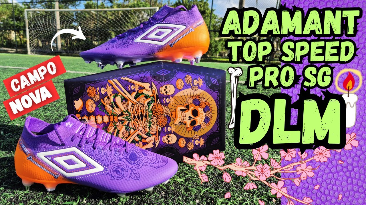 GANHEI DA UMBRO🙏CHUTEIRA DE CAMPO ADAMANT TOP SPEED PRO SG 