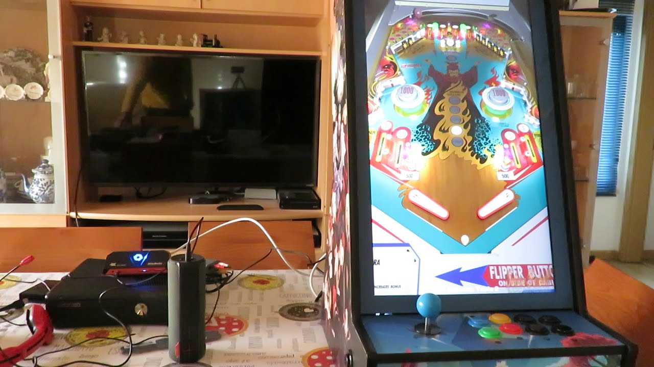 Batocera: Future Pinball na Bartop Vertical
