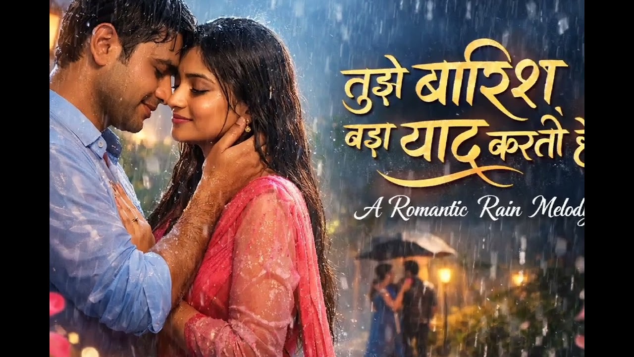 तुझे बारिश बड़ा याद करती है 🌧️ | 90’s Romantic Love Song | Heart Touching Rain Melody ✅