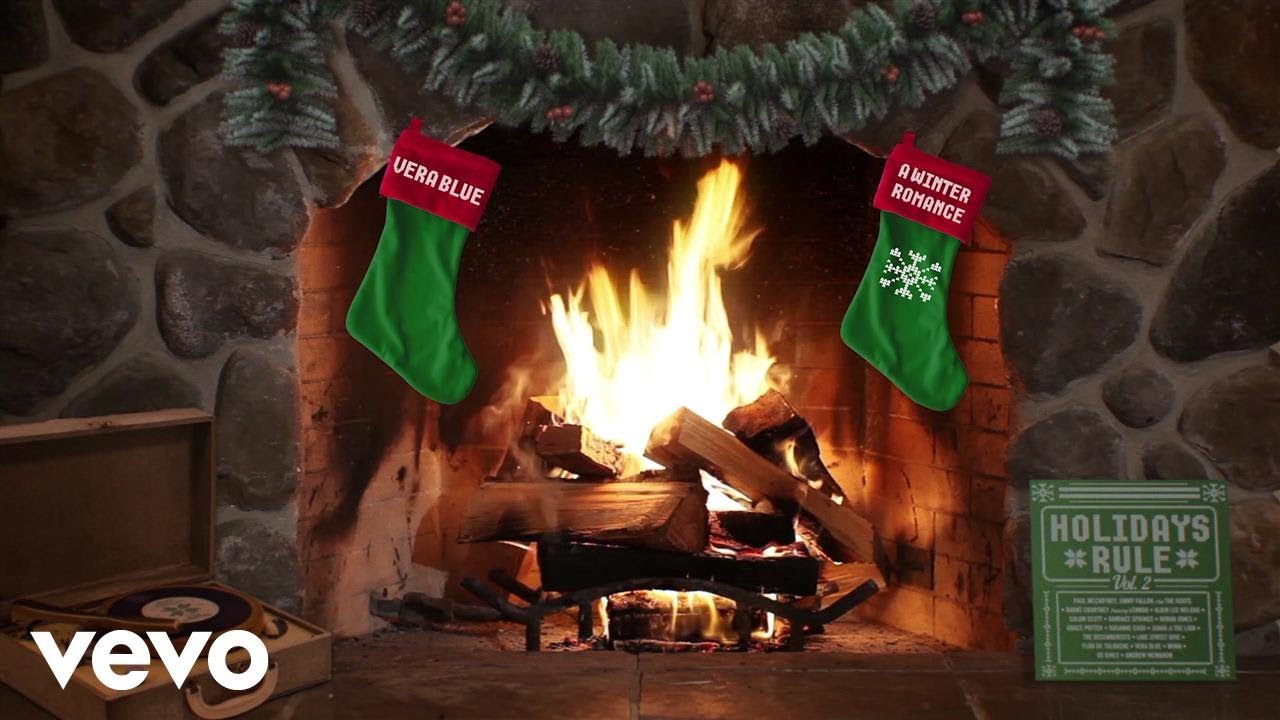 Vera Blue - A Winter Romance (Yule Log Audio)