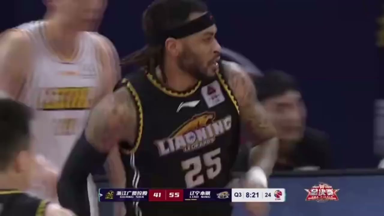 CBA Finals | 莫兰德17+16两双全场集锦 | Eric Moreland tallies 17 PTS, 16 REB double-double.