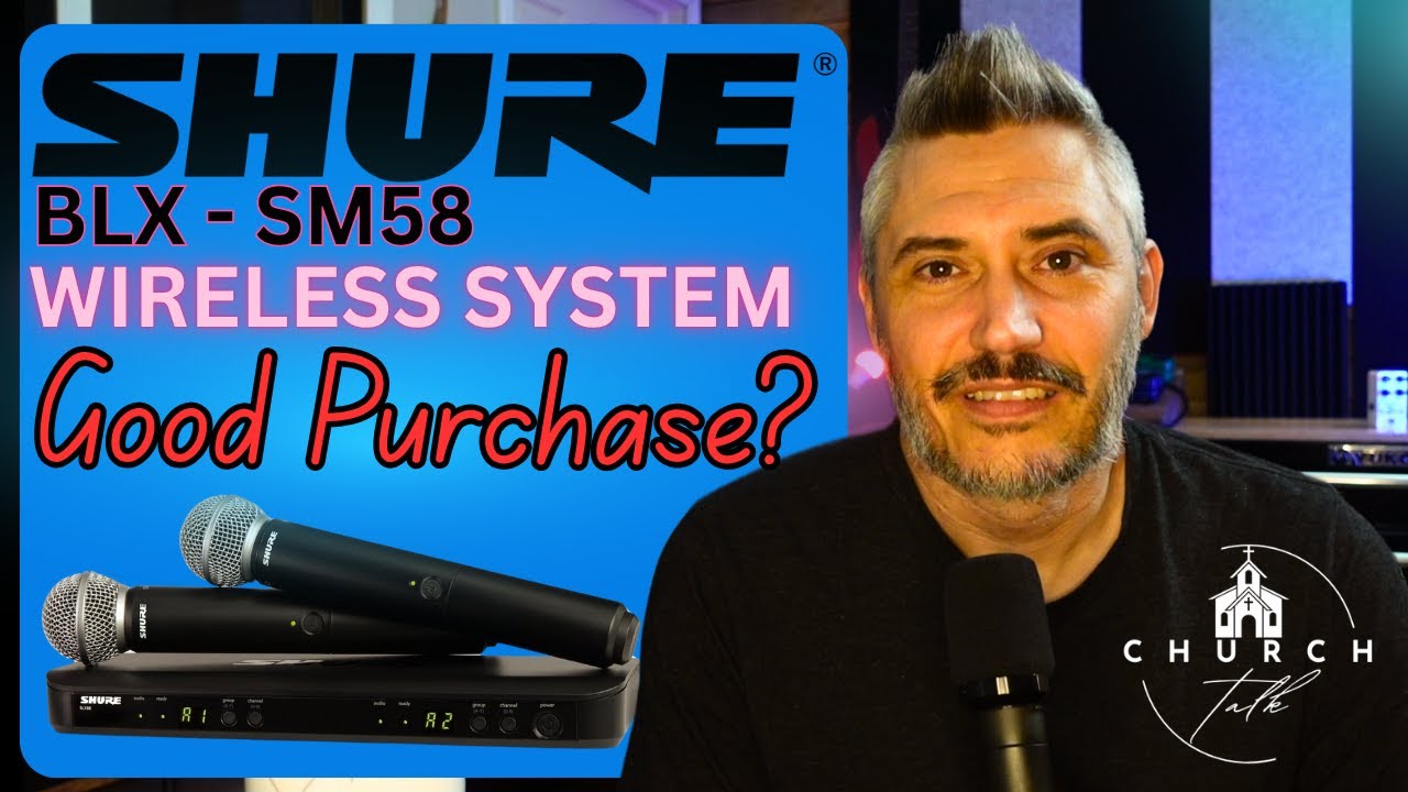 Беспроводная микрофонная система Shure BLX SM58: насколько она хороша? Мой обзор. Выпуск 71 прогр...