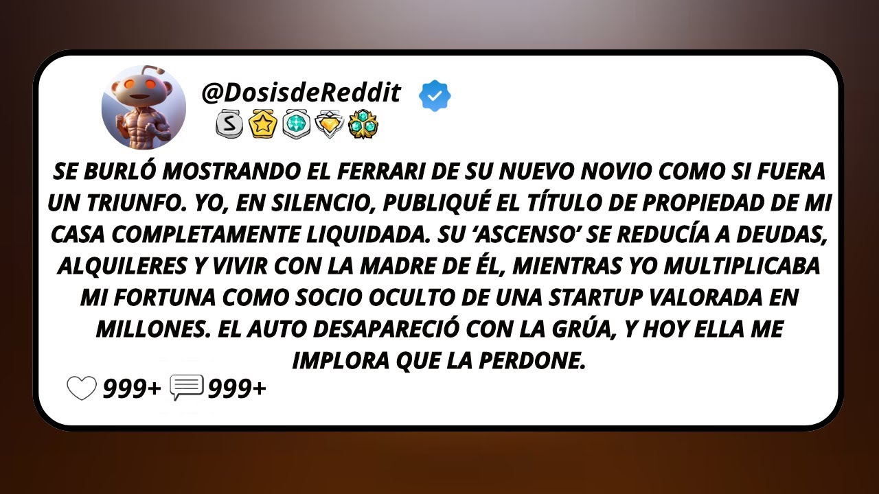 Se Burló Mostrando El Ferrari De Su Nuevo Novio Como Si Fuera Un Triunfo. Yo, En Silencio...