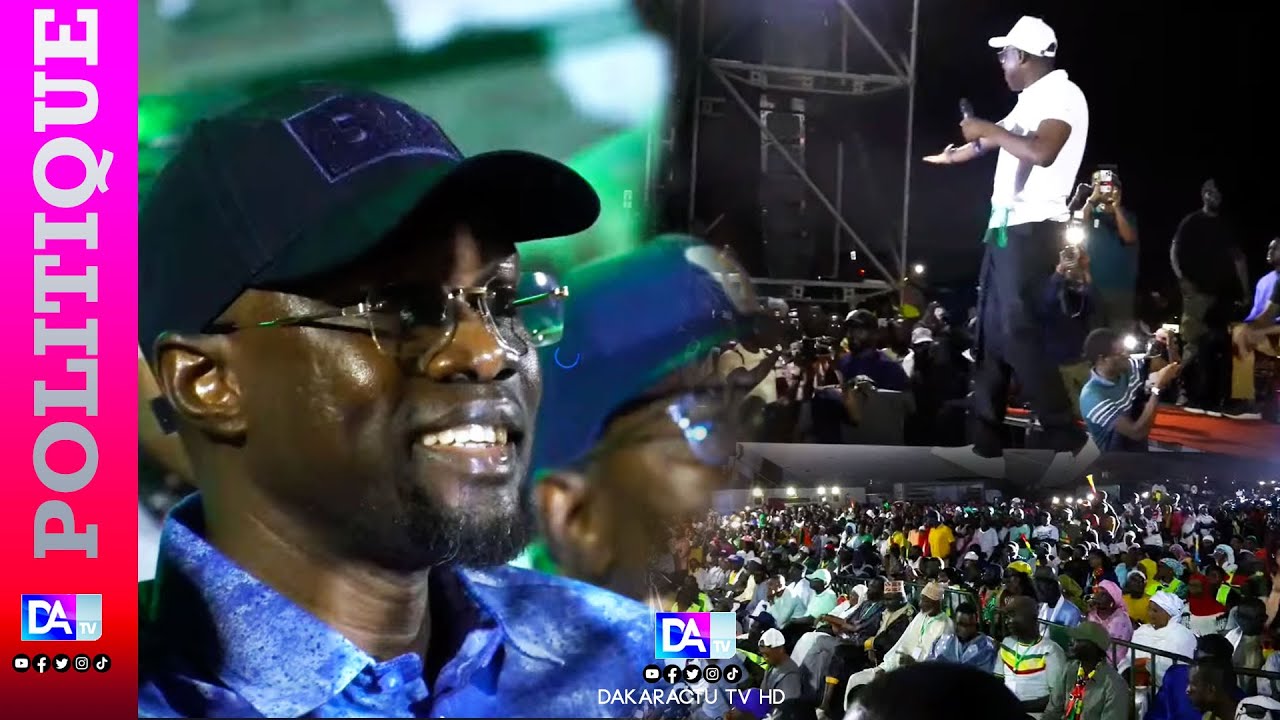 Thiès : Abdou Guite Seck chante Sonko devant des patriotes enflammés pour ce début de campagne