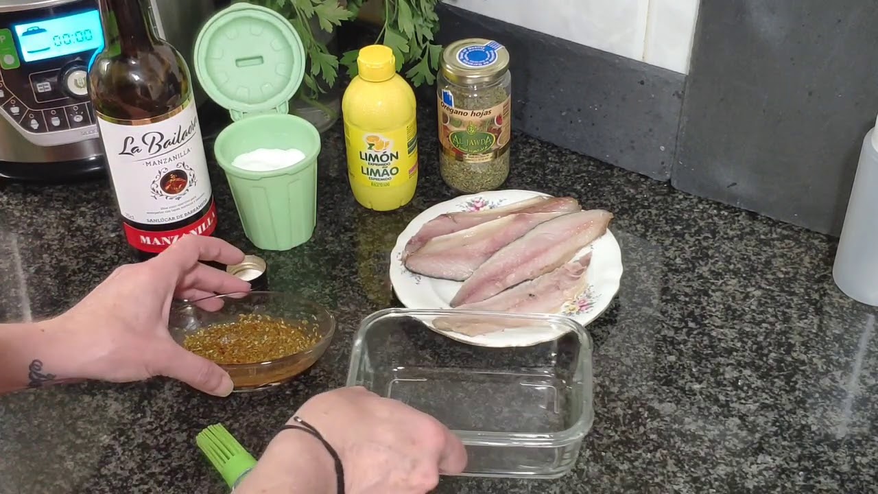 Cómo hacer adobo para pescado azul 🐟caballa en adobo