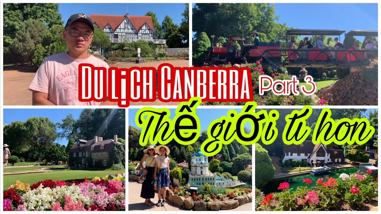 #54 - Du lịch Canberra/Công viên thu nhỏ Cockington Green Gardens