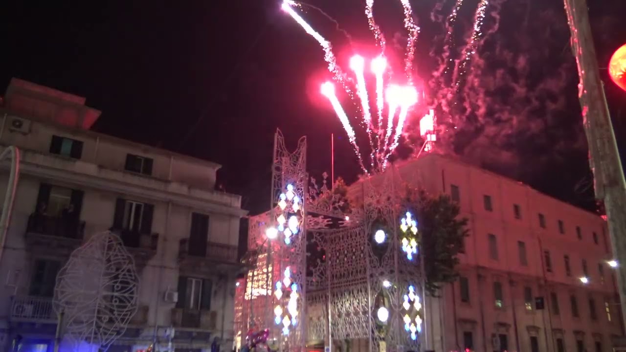 MESSINA - Festa di Sant'Antonio da Padova 2024 - Spettacolo pirotecnico ditta Arigò