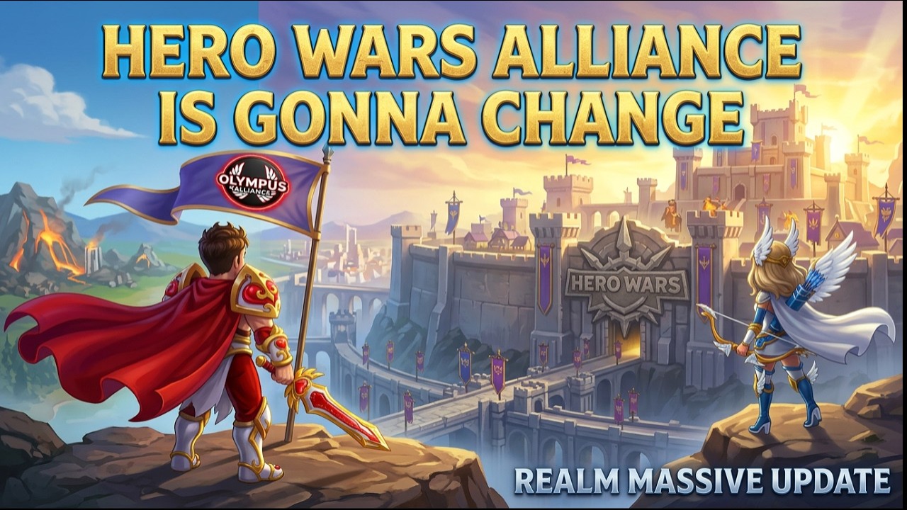 СКОРО ВЫШЕТ САМОЕ МАСШТАБНОЕ ОБНОВЛЕНИЕ ДЛЯ HERO WARS ALLIANCE!