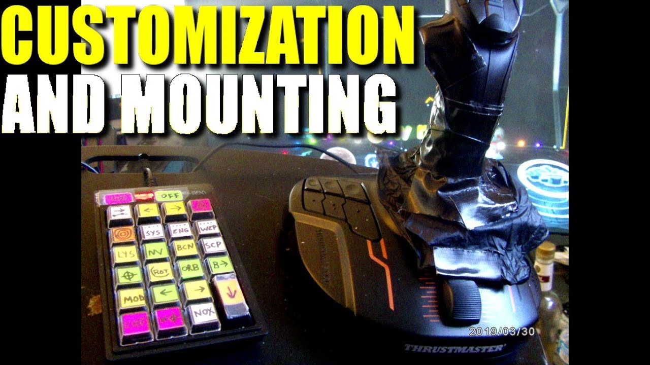 Thrustmaster T16000m FCS How to Mount, Customize, and Adjust Guide