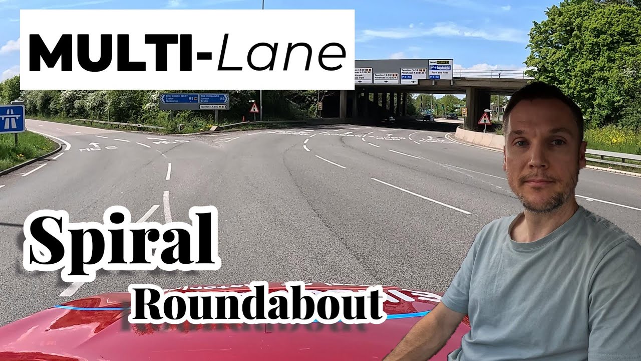 Multi-lane spiral roundabout, Taunton