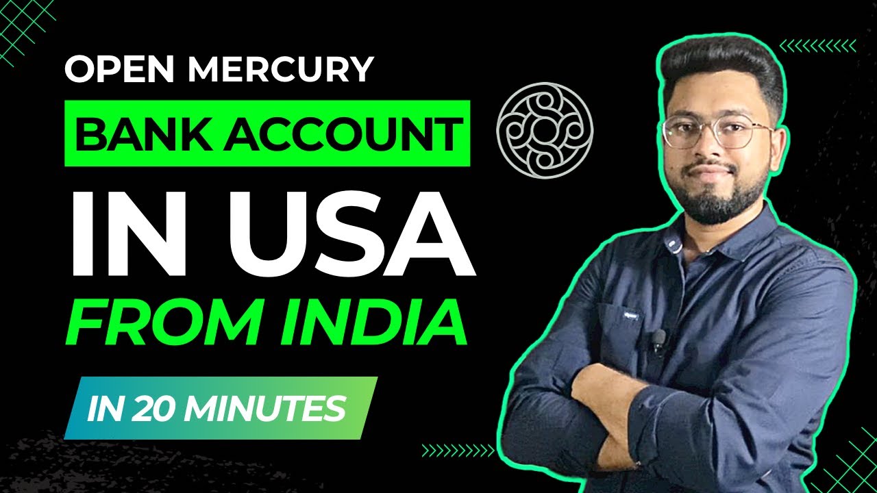Open USA Bank Account from India in 2023 | Mercury Bank Account in Hindi