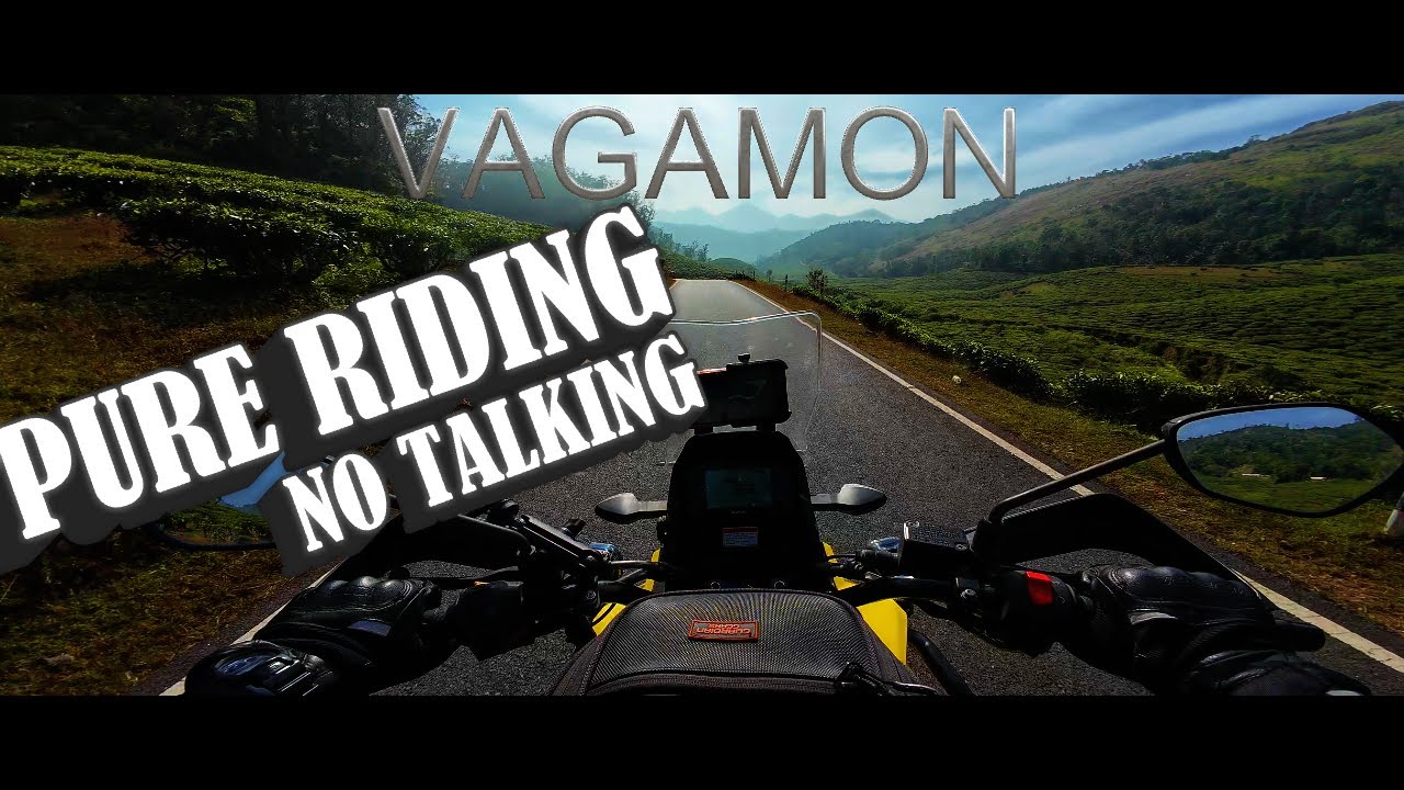Discovering Vagamon's Untouched Beauty on a Silent Ride - Pure Riding Experience | V Strom 250 SX