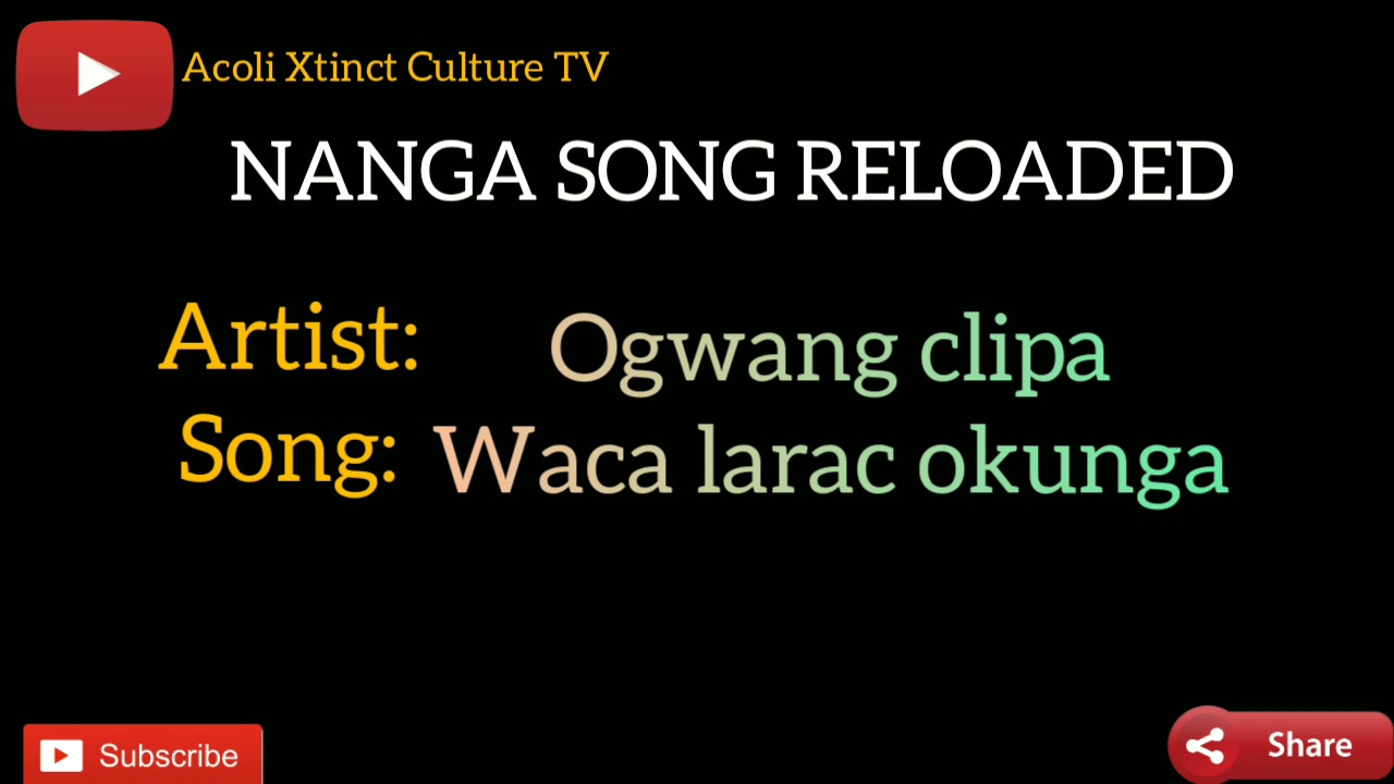 waca larac okunga by ogwang clipa