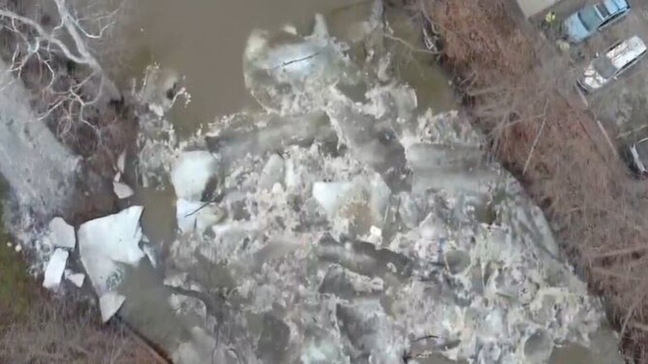 Melting ice raises concerns along Portland rivers