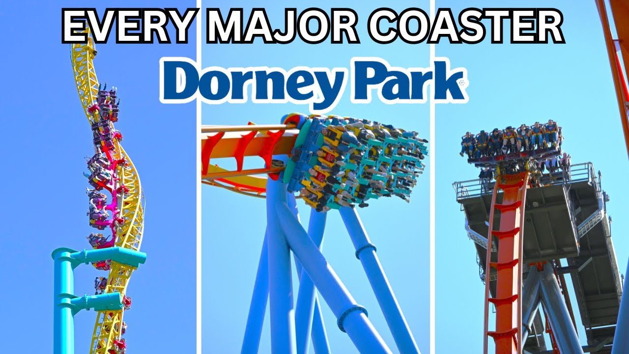 Every MAJOR Coaster at Dorney Park | May 2025 Off Ride Footage