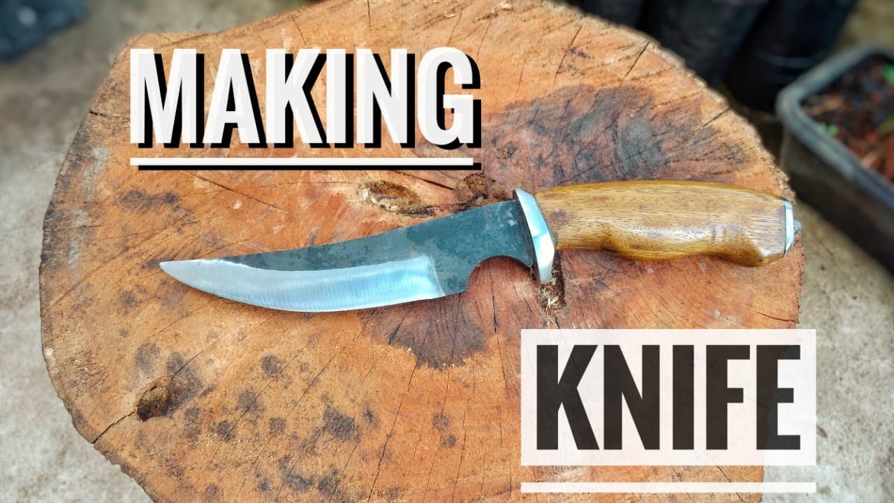 Knife Making - Making an Amazing Knife Kizlyar Gurza 2