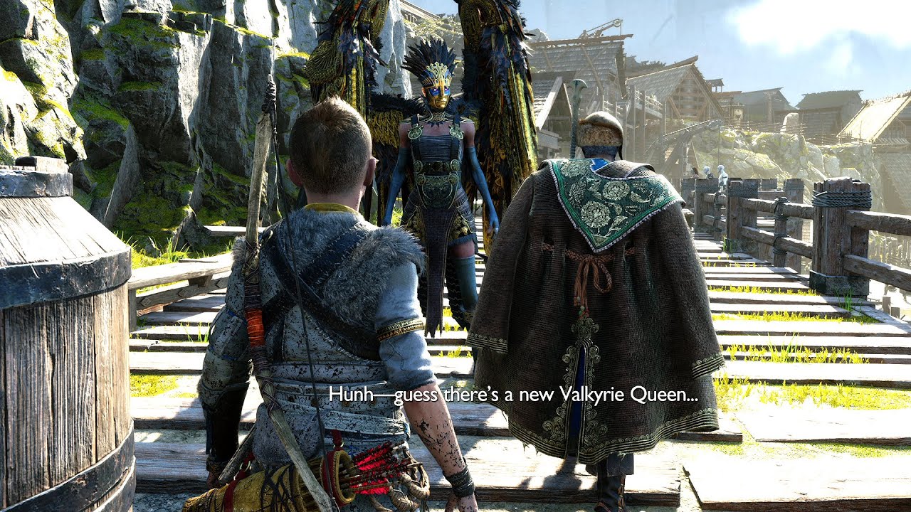 Valkyrie Gna Full Story - God of War Ragnar&ouml;k Scenes