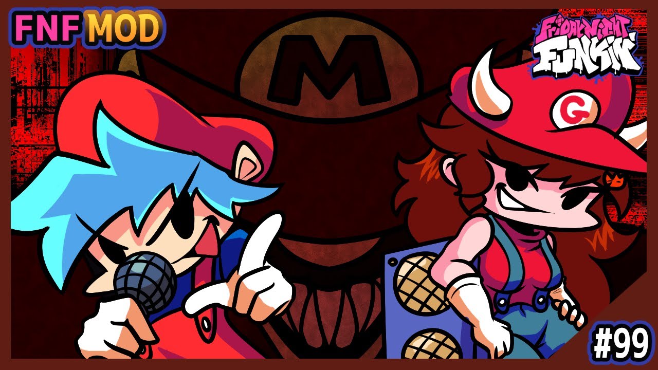 【FNF】狂気のMarioのホラーを見たい？V2へと進化したMario's Madness MOD
