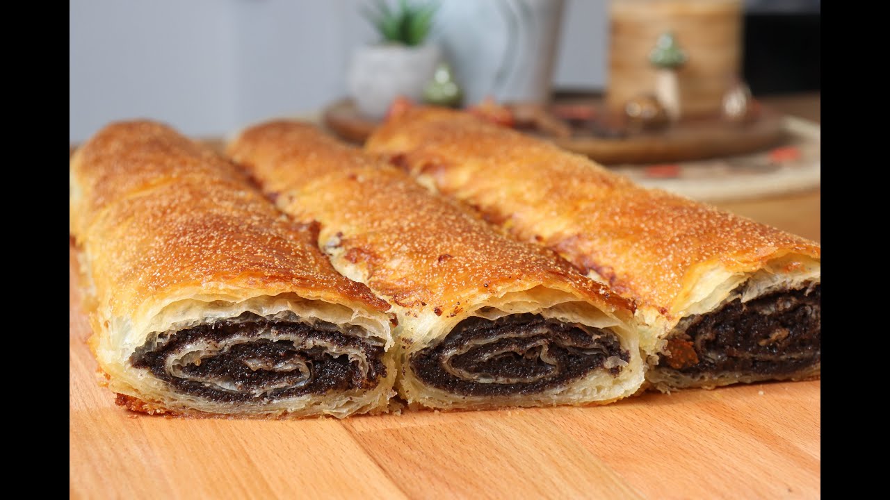 ŠTRUDLA OD MAKA S GOTOVIM KORAMA - HRSKAVA I PREPUNA OKUSA | How 2 Bake It by Marko Strižak |