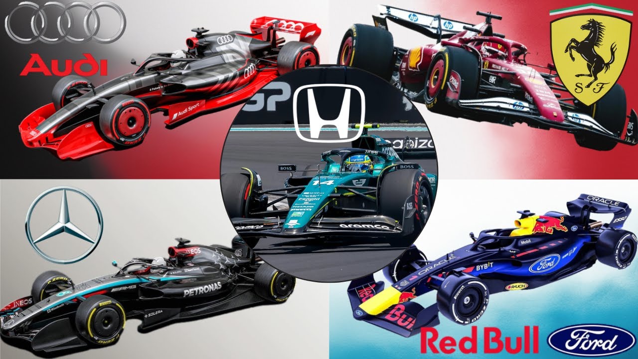 NEW F1 2026 Power Unit Ranking 🔥 Honda vs Ferrari vs Mercedes vs Audi vs RB Ford vs Cadillac