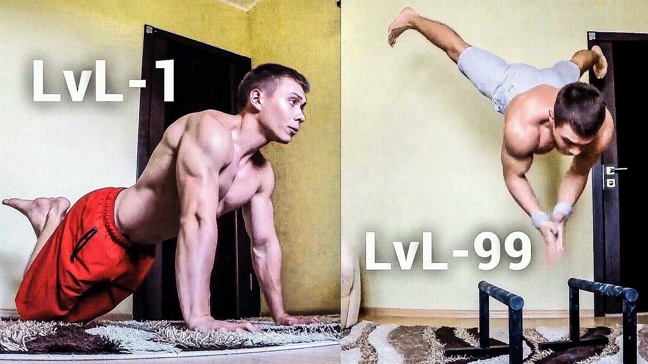 PUSH UPS from LvL 1 to LvL 100 (WHICH IS YOURS?)
