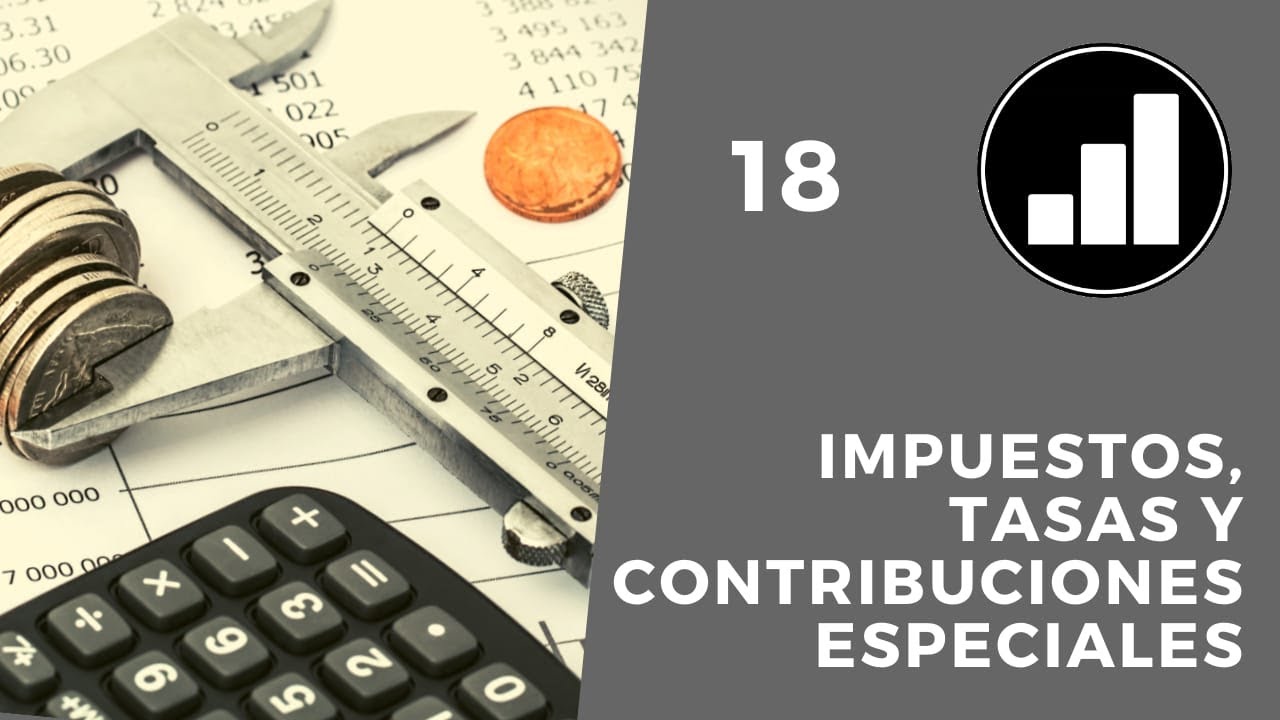 18. TRIBUTOS: Impuestos, Tasas y Contribuciones Especiales