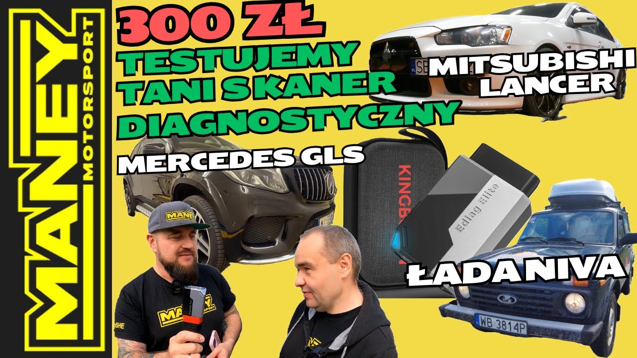 🟡MANEY & BIGOS 🟡 KINGBOLEN EDIAG ELITE 🟡 TESTUJEMY TANI INTERFEJS DIAGNOSTYCZNY 🟡