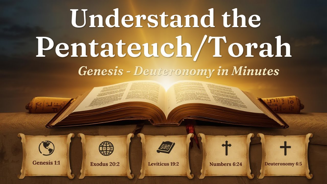 Understand the Pentateuch/Torah in Minutes: Genesis-Deuteronomy