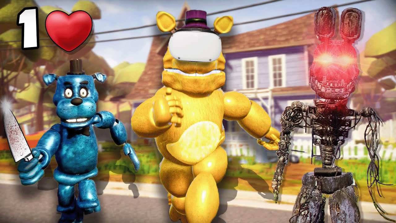 FNAF VR ONE LIFE CHALLENGE