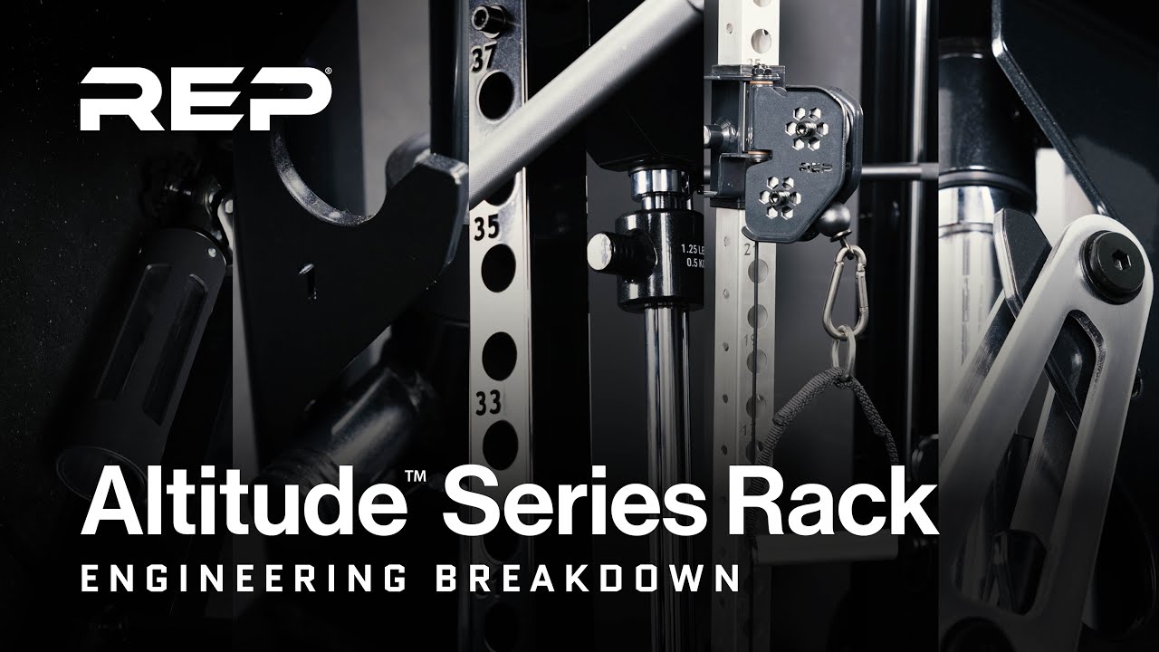 REP Fitness Altitude Series Rack Engineering Short Breakdown