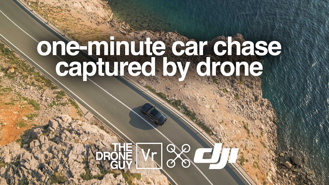 Thrilling One-Minute Car Chase Captured by Drone - GLC Coupe 2023