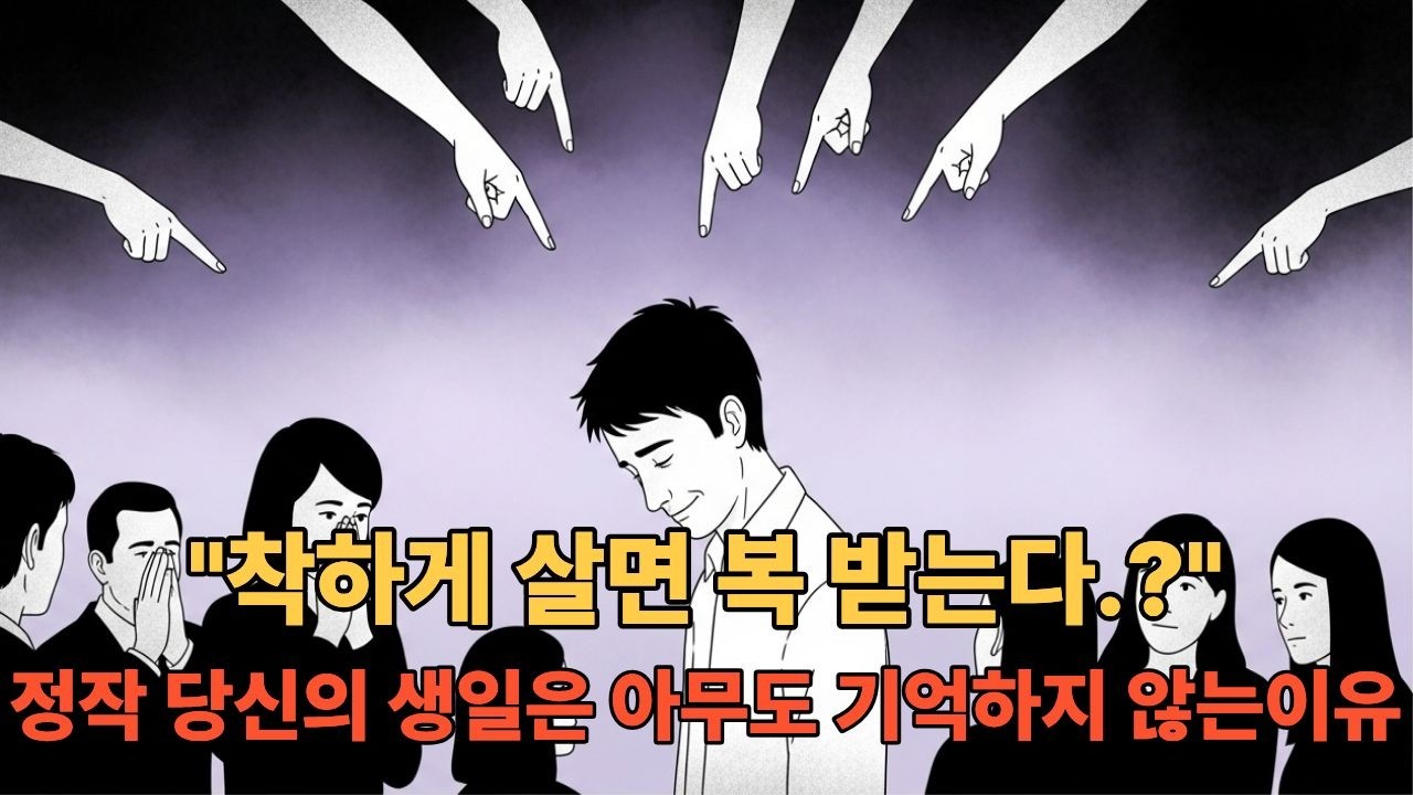당신이 착할수록 무시당하는 잔인한 심리학적 이유