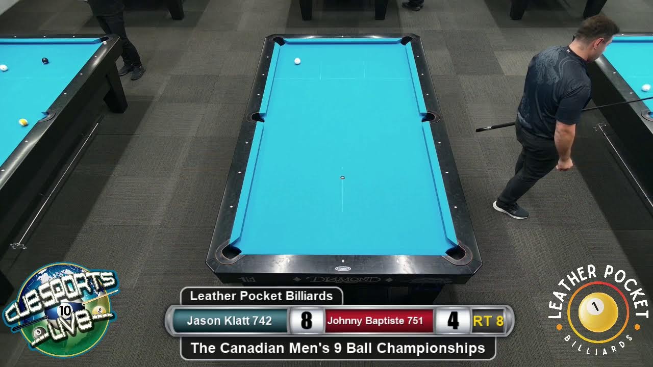The Canadian Men's 9 Ball Championships