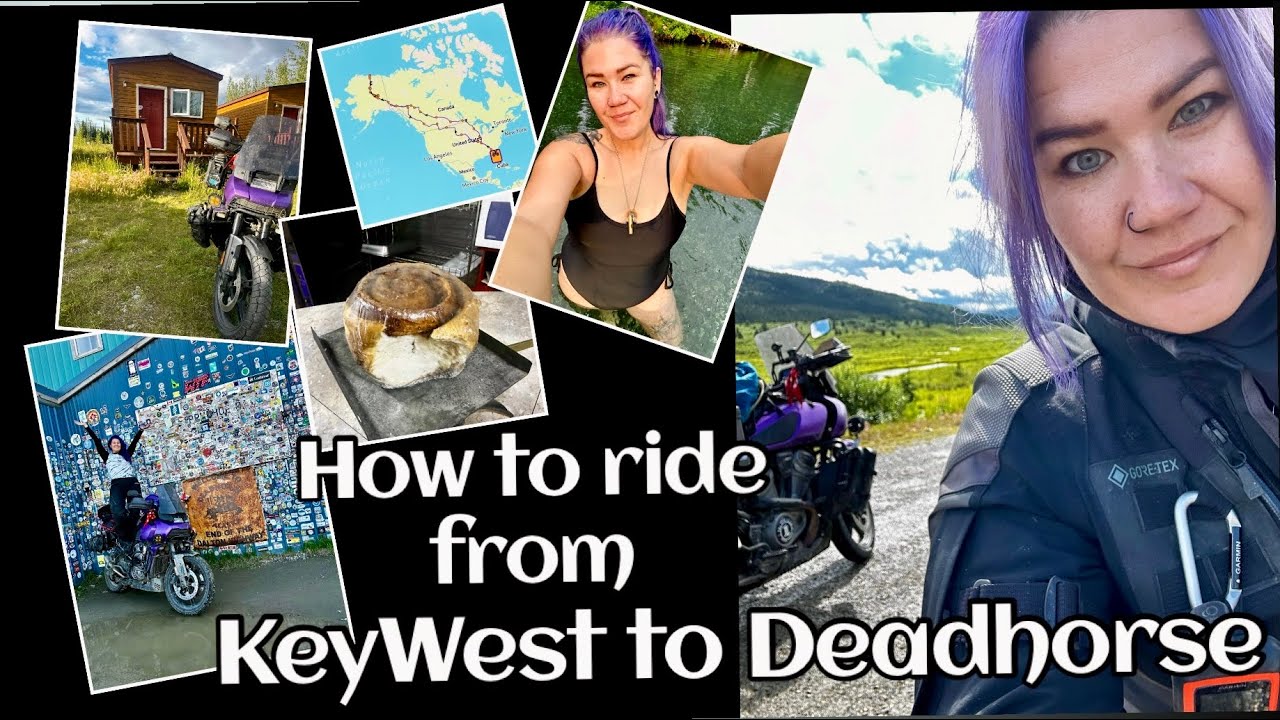 Planning Key West Florida to PrudhoeBay Alaska Moto Trip Budget and Favorite Stops
