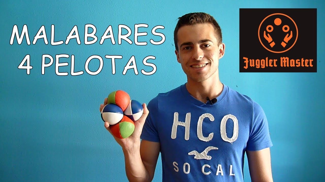 Tutorial Malabares - 4 pelotas