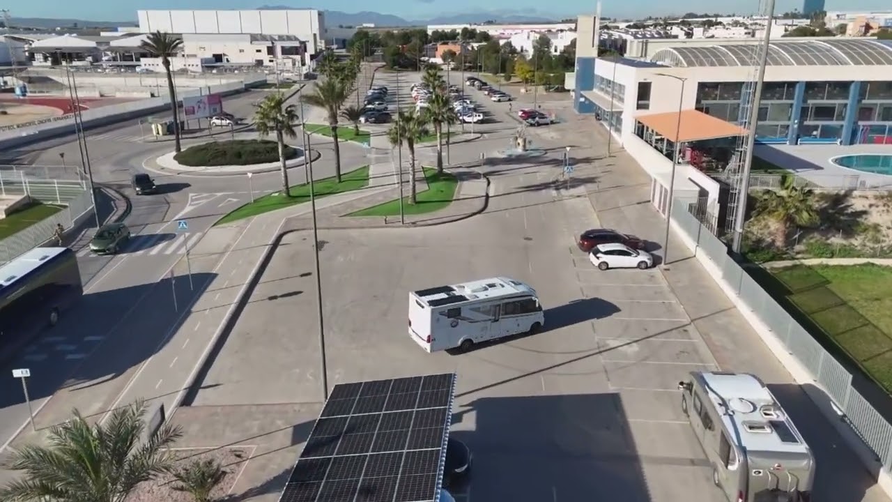 Free Motorhome Parking Southern Spain Las Torres de Cotillas Murcia