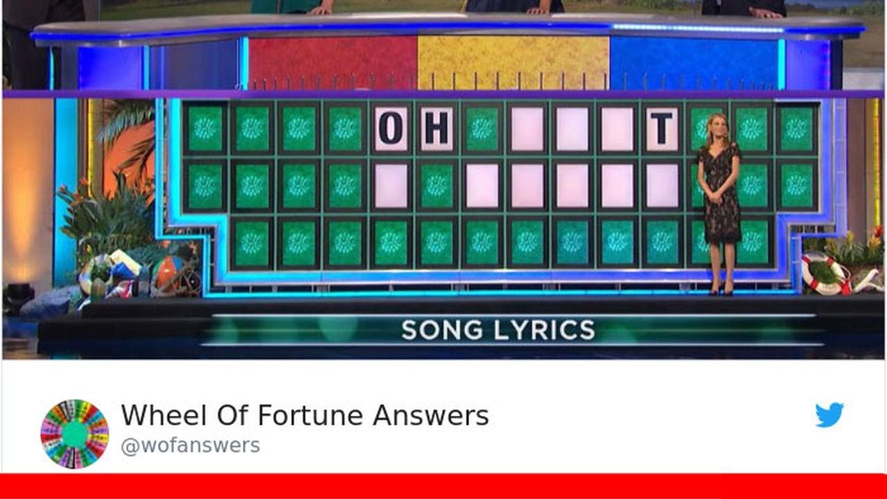 Someone Is Tweeting Hilariously Wrong Wheel Of Fortune Answers, And We CanT Get Enough 😂