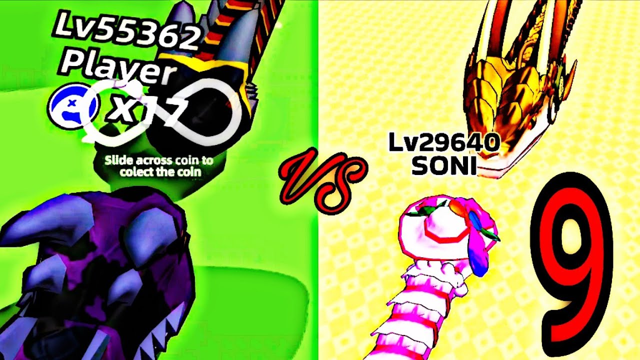 Snake Clash.io VS Snake Hero- Ultimate Snake Battle #snakeclash #snakehero #gaming #9